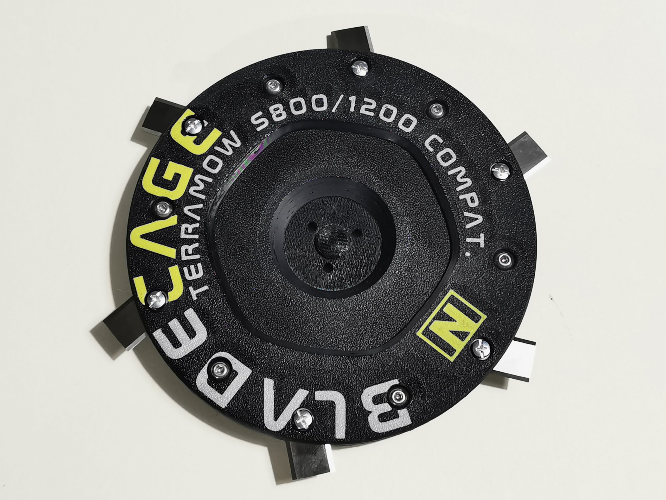 6-nožový disk s ochranným krytom kompatibilný s TerraMow S800/S1200